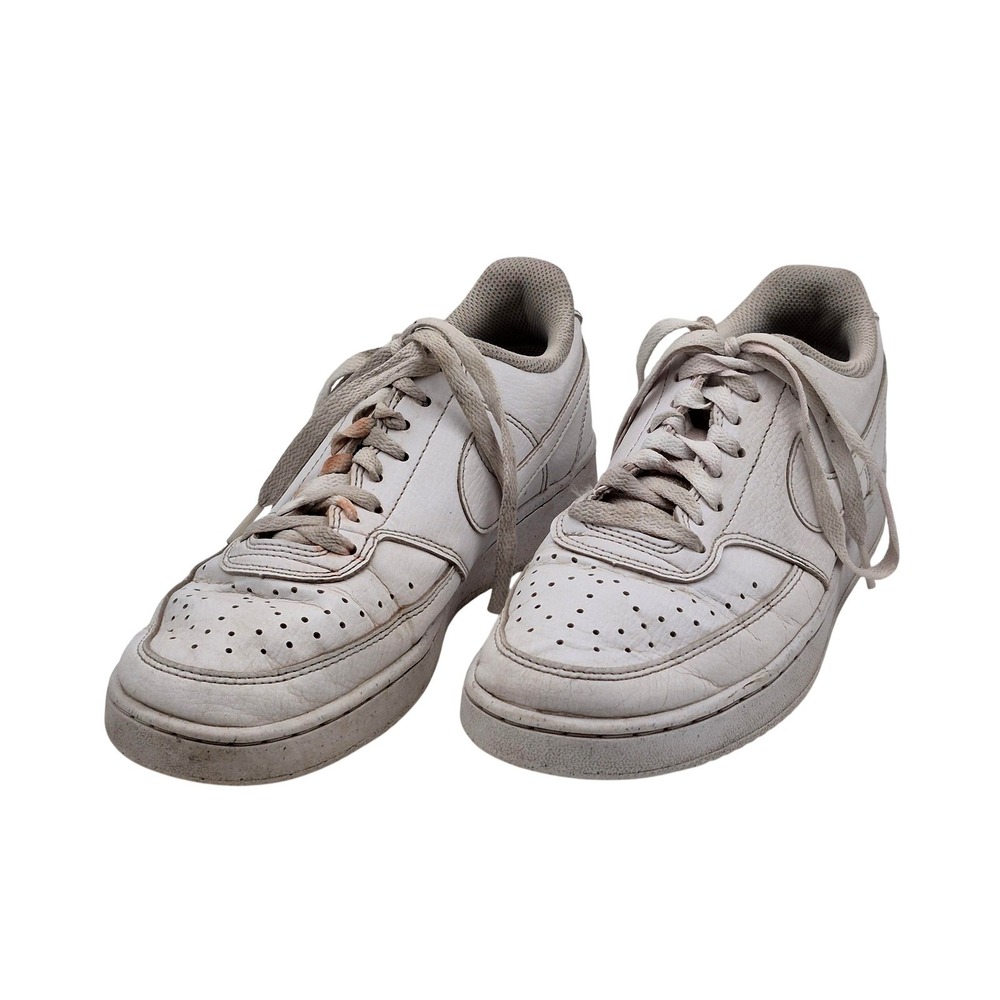 Nike Shoes‎ Womens Size 8 White Leather Low Top Casual Sneakers DH3158-100